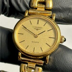 Longines Classic 717.4360 Gold-Plated 25mm Ladies’ Luxury Vintage Watch